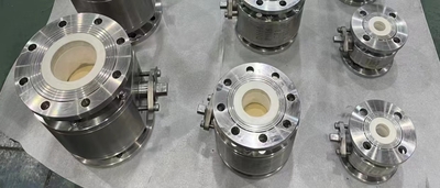 三片式陶瓷球阀